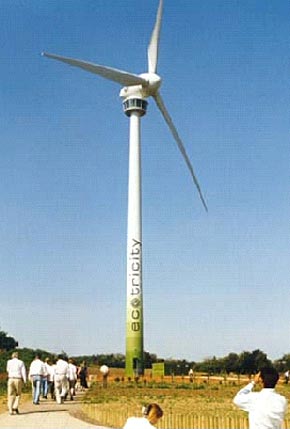 Large wind turbine